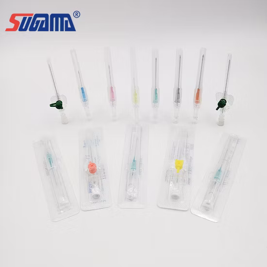 IV カニューレ、静脈カニューレ 14G、16g、18g、20g、22g、24G などの使い捨て医療ペン