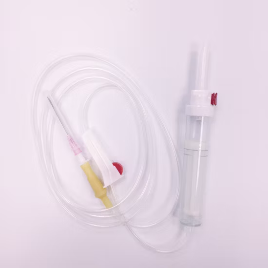 Eoフィルター滅菌を備えた卸売使い捨て輸血セット