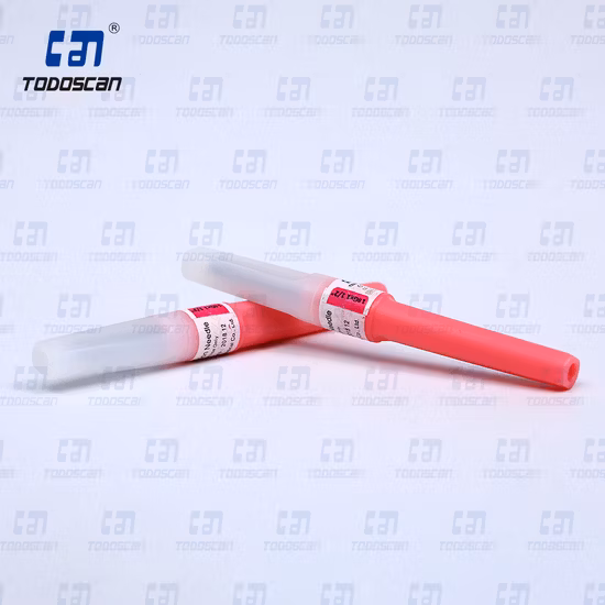 医療用品、高品質滅菌採血管。ペン型採血針を使用