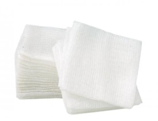 MDr による CE 承認の超吸収性綿 100% 使い捨て創傷被覆材、純綿非滅菌ガーゼ、OEM 準拠
