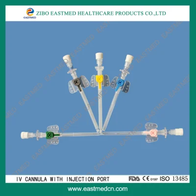 CE/ISO 注入接続付き IV カニューレ